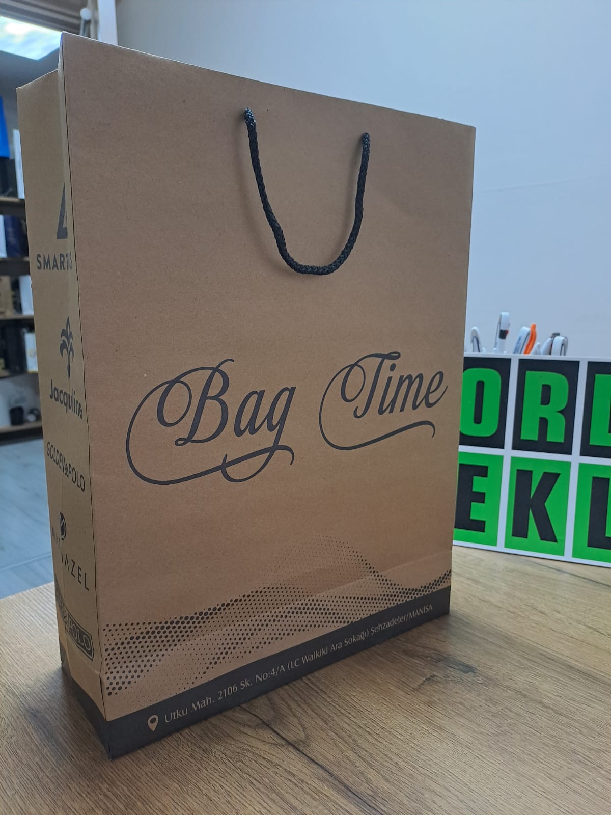 Baskılı Karton Çanta - 13